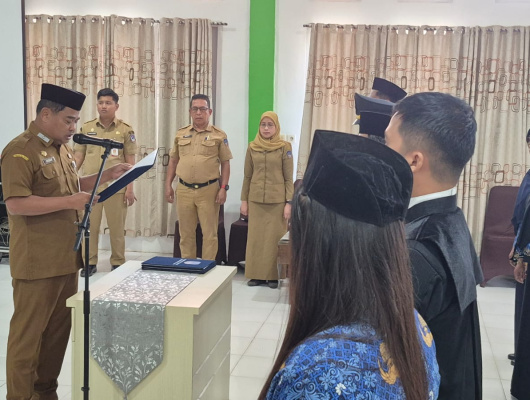 Thumbnail for the post titled: Pelantikan dan Pengambilan Sumpah/Janji PNS Jabatan Administrator, Pengawas, dan Kepala Puskesmas Tahun 2026